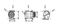 fiat Airco Compressor 1.2