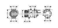peugeot Compressor, airconditioning