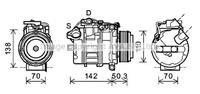 bmw Compressor, airconditioning