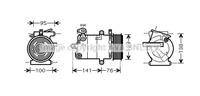 citroen Compressor, airconditioning