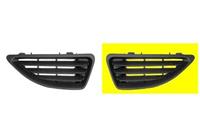 renault LINKS GRILL MOTORKAP 5/99+ ZWART 4/5-deurs