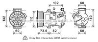 toyota Compressor, airconditioning TOAK683