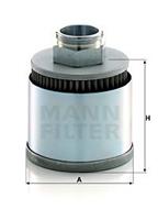Filter, hydrauliek MANN-FILTER HD 11 003