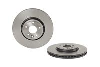 Remschijf COATED DISC LINE BREMBO, Remschijftype: Binnen geventileerd, u.a. für Jaguar