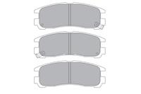 mitsubishi Remblokken set