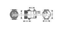 renault Compressor, airconditioning