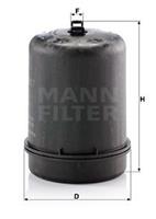 Oliefilter MANN-FILTER ZR 9007