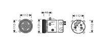opel Airco Compressor 2.0 / 3.0 / 3.0 24v