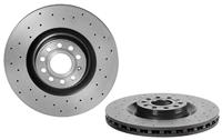 BREMBO XTRA LINE BREMBO, Remschijftype: Geperforeerd / Geventileerd, u.a. für Audi, VW, Skoda, Seat