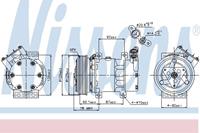 renault Compressor, airconditioning