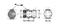 ford Compressor, airconditioning