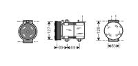 ford AIRCO COMPRESSOR 2.0 TDCi 1800K322