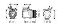 hyundai AIRCO COMPRESSOR 1.6 (Type HCC)