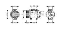 Volvo Compressor, airconditioning