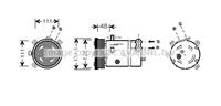 opel Compressor, airconditioning