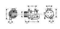 honda Compressor, airconditioning