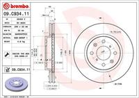 Remschijf COATED DISC LINE BREMBO, Remschijftype: Binnen geventileerd: , u.a. für Suzuki