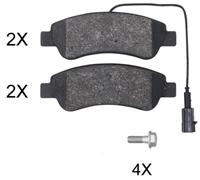 citroen Remblokken set