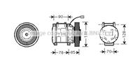 rover Compressor, airconditioning
