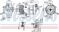 fiat Compressor, airconditioning 890667