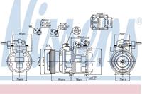 kia Compressor, airconditioning