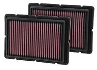 Ferrari K&N vervangingsfilter  F360, F430 (set van 2) (33-2494)