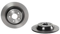 Remschijf COATED DISC LINE BREMBO, Remschijftype: Massief, u.a. für Ford