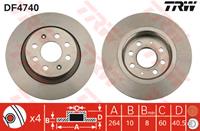 Abarth Remschijf achter