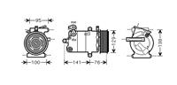peugeot Compressor Transit7/jumper/boxer 06-