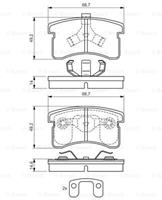 daihatsu Remblokken set