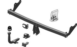 Diagonaal Afneembare Trekhaak Brink Ref. 491100