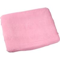 Kleedovertrek badstof zacht pink 75 x 85 cm - Roze/lichtroze - 