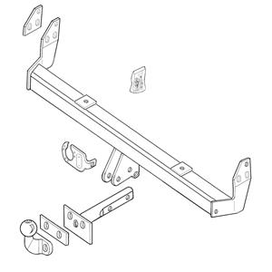 Trekhaak Met Flenskogel Brink Ref. 382200