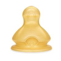 NUK Flesspeen Latex 2 M, First Choice, 6-18 maanden, 2 stuks - Beige