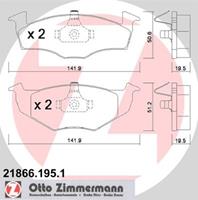 Volkswagen Remblokkenset