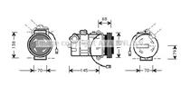 Audi Compressor, airconditioning
