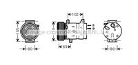renault Compressor, airconditioning