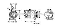 ford Compressor, airconditioning