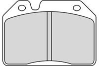 peugeot Remblokken set 36045