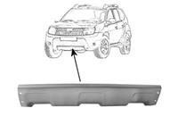 dacia VOORBUMPERPLAAT ONDER Silver 1555701