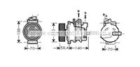 Audi Compressor, airconditioning