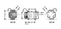 peugeot Compressor, airconditioning