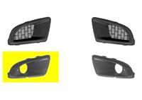 lancia BUMPERGRILL ONDER RECHTS 11/06+ met MISTLICHTGAT