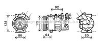 renault Compressor, airconditioning