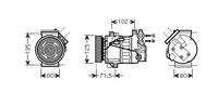 renault AIRCO COMPRESSOR 1.5 DCi