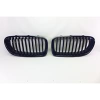 Glanzend zwarte Grills BMW 5-Serie F10/F11 Sedan/Touring 2010-