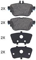 mercedes-benz Remblokken set