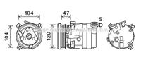 daewoo Compressor, airconditioning