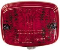 porsche Mistachterlicht 12V opbouw, zwart huis 2NE003030167