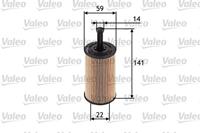 Oliefilter Valeo, u.a. für Citroën, Peugeot